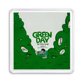 Магнит 55*55 с принтом Монстр Green Day в городе Новоалтайск, Пластик | Размер: 65*65 мм; Размер печати: 55*55 мм | american idiot | green day | альтернативный | билли джо армстронг | грин дей | группа | зелёный день | майк дёрнт | музыка | надпись | панк | поп | поппанк | рок | тре кул