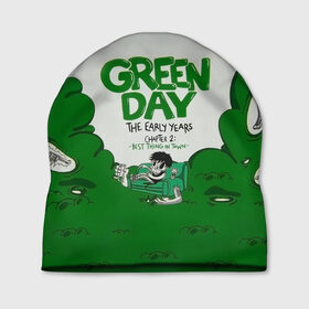 Шапка 3D с принтом Монстр Green Day в городе Новоалтайск, 100% полиэстер | универсальный размер, печать по всей поверхности изделия | american idiot | green day | альтернативный | билли джо армстронг | грин дей | группа | зелёный день | майк дёрнт | музыка | надпись | панк | поп | поппанк | рок | тре кул