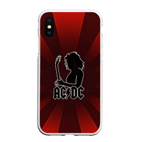 Чехол для iPhone XS Max матовый с принтом Солист AC DC в городе Новоалтайск, Силикон | Область печати: задняя сторона чехла, без боковых панелей | ac dc | acdc | австралийская | альбом | ангус янг | блюз рок | гитара | головы | группа | крис слэйд | музыканты | надпись | певцы | рок | рок н ролл | стиви янг | хард рок | эксл роуз