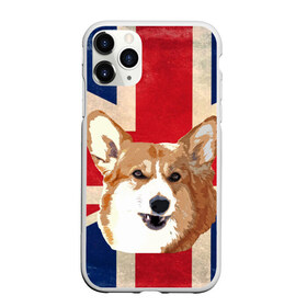 Чехол для iPhone 11 Pro матовый с принтом Королевский корги в городе Новоалтайск, Силикон |  | Тематика изображения на принте: англия | великобритания | вельш корги | корги | корги пемброк | королева | пемброк | собака | флаг