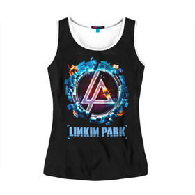 Женская майка 3D с принтом Двигатель Linkin Park в городе Новоалтайск, 100% полиэстер | круглая горловина, прямой силуэт, длина до линии бедра | bennington | chester | linkin park | альтернативный метал | альтернативный рок | беннингтон | группа | линкин парк | музыкант | ню метал | певец | рок | рэп | рэп рок | честер | электроник рок