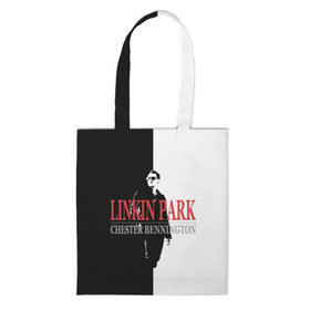 Сумка 3D повседневная с принтом Chester Bennington Linkin Park в городе Новоалтайск, 100% полиэстер | Плотность: 200 г/м2; Размер: 34×35 см; Высота лямок: 30 см | bennington | chester | linkin park | альтернативный метал | альтернативный рок | беннингтон | группа | линкин парк | музыкант | ню метал | певец | рок | рэп | рэп рок | честер | электроник рок