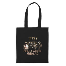 Сумка 3D повседневная с принтом Группа Hollywood Undead в городе Новоалтайск, 100% полиэстер | Плотность: 200 г/м2; Размер: 34×35 см; Высота лямок: 30 см | charlie scene | danny | funny man | hollywood | j dog | johnny 3 tears | undead | альтернативный | андед | голивуд | голливудская | группа | кранккор | метал | нежить | ню | реп | рок | рэп | рэпкор