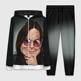 Женский костюм 3D с принтом Оззи Осборн в городе Новоалтайск,  |  | black sabbath | ozzy osbourne | оззи осборн