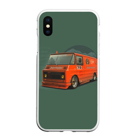 Чехол для iPhone XS Max матовый с принтом Jagermeister в городе Новоалтайск, Силикон | Область печати: задняя сторона чехла, без боковых панелей | polish car | zuk | егермейстер | егерь | жук | машина | польский авто | спорткар | тачка