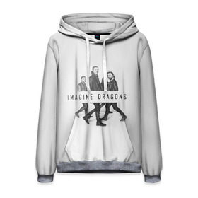 Мужская толстовка 3D с принтом Группа Imagine Dragons в городе Новоалтайск, 100% полиэстер | двухслойный капюшон со шнурком для регулировки, мягкие манжеты на рукавах и по низу толстовки, спереди карман-кенгуру с мягким внутренним слоем. | dragons | imagine | альтернативный | американская | бэн макки | группа | драгонс | дэн платцман | дэн рейнольдс | имеджин | инди | индирок | поп | рок | уэйн сермон | электроник