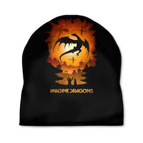 Шапка 3D с принтом Драконы Imagine Dragons в городе Новоалтайск, 100% полиэстер | универсальный размер, печать по всей поверхности изделия | dragons | imagine | альтернативный | американская | бэн макки | группа | драгонс | дэн платцман | дэн рейнольдс | имеджин | инди | индирок | рок | уэйн сермон