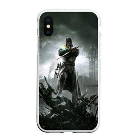 Чехол для iPhone XS Max матовый с принтом Dishonored 2 в городе Новоалтайск, Силикон | Область печати: задняя сторона чехла, без боковых панелей | dunwall | дануолл | корво аттано