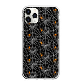 Чехол для iPhone 11 Pro матовый с принтом Паутина в городе Новоалтайск, Силикон |  | gothic | halloween | spider | паук | паутина | хэллоуин