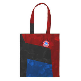 Сумка 3D повседневная с принтом FC Bayern 2018 Abstract colors в городе Новоалтайск, 100% полиэстер | Плотность: 200 г/м2; Размер: 34×35 см; Высота лямок: 30 см | bayern | fc | абстракция | бавария | геометрия | спорт | футбольный клуб