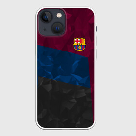 Чехол для iPhone 13 mini с принтом FC BARCELONA ABSTRACT | БАРСЕЛОНА в городе Новоалтайск,  |  | fc | fc barcelona | fcb | fly emirates | ronaldo | абстракция | барселона | геометрия | зож | клуб | линии | месси | модные | мяч | реал мадрид | спорт | спортивные | тренды | футбол | футбольный клуб | эмблема
