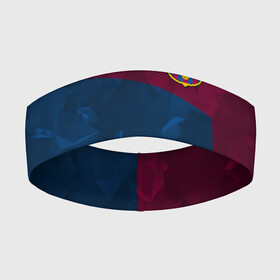 Повязка на голову 3D с принтом FC BARCELONA ABSTRACT | БАРСЕЛОНА в городе Новоалтайск,  |  | fc | fc barcelona | fcb | fly emirates | ronaldo | абстракция | барселона | геометрия | зож | клуб | линии | месси | модные | мяч | реал мадрид | спорт | спортивные | тренды | футбол | футбольный клуб | эмблема