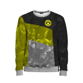 Детский свитшот 3D с принтом Borussia Dortmund 2018 в городе Новоалтайск, 100% полиэстер | свободная посадка, прямой крой, мягкая тканевая резинка на рукавах и понизу свитшота | боруссия | дортмунд