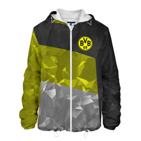 Мужская куртка 3D с принтом Borussia Dortmund 2018 в городе Новоалтайск, ткань верха — 100% полиэстер, подклад — флис | прямой крой, подол и капюшон оформлены резинкой с фиксаторами, два кармана без застежек по бокам, один большой потайной карман на груди. Карман на груди застегивается на липучку | Тематика изображения на принте: боруссия | дортмунд
