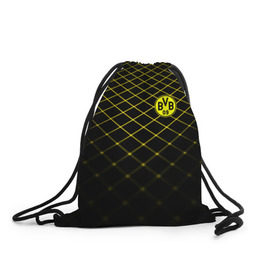 Рюкзак-мешок 3D с принтом Borussia Dortmund 2018 line в городе Новоалтайск, 100% полиэстер | плотность ткани — 200 г/м2, размер — 35 х 45 см; лямки — толстые шнурки, застежка на шнуровке, без карманов и подкладки | Тематика изображения на принте: borussia | fc | football | football club | sport | боруссия | спорт | спортивные | униформа | фирменные цвета | фк | футбол | футбольный клуб
