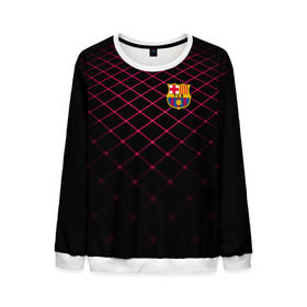 Мужской свитшот 3D с принтом FC Barcelona 2018 Line в городе Новоалтайск, 100% полиэстер с мягким внутренним слоем | круглый вырез горловины, мягкая резинка на манжетах и поясе, свободная посадка по фигуре | fc | fc barcelona | fcb | fly emirates | ronaldo | абстракция | барселона | геометрия | зож | клуб | линии | месси | модные | мяч | реал мадрид | спорт | спортивные | тренды | футбол | футбольный клуб | эмблема