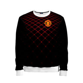 Детский свитшот 3D с принтом Manchester United 2018 Line в городе Новоалтайск, 100% полиэстер | свободная посадка, прямой крой, мягкая тканевая резинка на рукавах и понизу свитшота | emirates | fc | manchester united | абстракция | геометрия | зож | клуб | линии | манчестер юнайтед | модные | мяч | россии | спорт | спортивные | стиль | тренды | футбол | футбольный клуб | экстрим | эмблема
