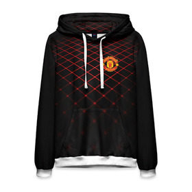 Мужская толстовка 3D с принтом Manchester United 2018 Line в городе Новоалтайск, 100% полиэстер | двухслойный капюшон со шнурком для регулировки, мягкие манжеты на рукавах и по низу толстовки, спереди карман-кенгуру с мягким внутренним слоем. | emirates | fc | manchester united | абстракция | геометрия | зож | клуб | линии | манчестер юнайтед | модные | мяч | россии | спорт | спортивные | стиль | тренды | футбол | футбольный клуб | экстрим | эмблема