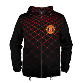 Мужская ветровка 3D с принтом Manchester United 2018 Line в городе Новоалтайск, 100% полиэстер | подол и капюшон оформлены резинкой с фиксаторами, два кармана без застежек по бокам, один потайной карман на груди | Тематика изображения на принте: emirates | fc | manchester united | абстракция | геометрия | зож | клуб | линии | манчестер юнайтед | модные | мяч | россии | спорт | спортивные | стиль | тренды | футбол | футбольный клуб | экстрим | эмблема