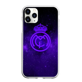 Чехол для iPhone 11 Pro матовый с принтом FC Real Madrid(SPACE STYLE) в городе Новоалтайск, Силикон |  | real madrid | футбол | футбольный клуб | чемпионат