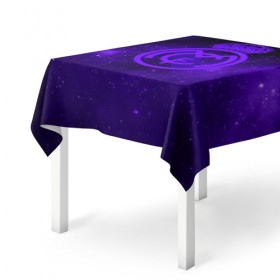 Скатерть 3D с принтом FC Real Madrid(SPACE STYLE) в городе Новоалтайск, 100% полиэстер (ткань не мнется и не растягивается) | Размер: 150*150 см | real madrid | футбол | футбольный клуб | чемпионат
