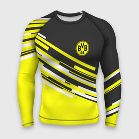 Мужской рашгард 3D с принтом FC Borussia 2018 Sport в городе Новоалтайск,  |  | боруссия | дортмунд