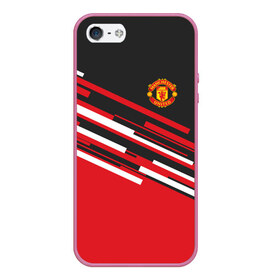 Чехол для iPhone 5/5S матовый с принтом MANCHESTER UNITED SPORT в городе Новоалтайск, Силикон | Область печати: задняя сторона чехла, без боковых панелей | emirates | fc | manchester united | абстракция | геометрия | зож | клуб | линии | манчестер юнайтед | модные | мяч | россии | спорт | спортивные | стиль | тренды | футбол | футбольный клуб | экстрим | эмблема