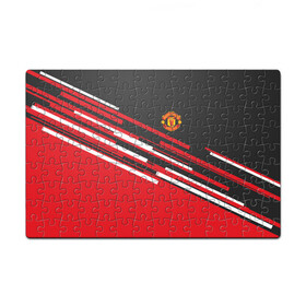 Головоломка Пазл магнитный 126 элементов с принтом МАНЧЕСТЕР ЮНАЙТЕД | FCMU | MANCHESTER UNITED в городе Новоалтайск, полимерный материал с магнитным слоем | 126 деталей, размер изделия —  180*270 мм | emirates | fc | manchester united | абстракция | геометрия | зож | клуб | линии | манчестер юнайтед | модные | мяч | россии | спорт | спортивные | стиль | тренды | футбол | футбольный клуб | экстрим | эмблема