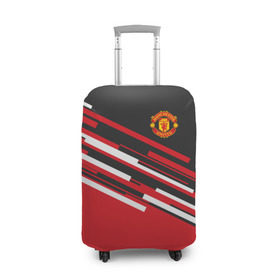 Чехол для чемодана 3D с принтом Manchester United 2018 Sport в городе Новоалтайск, 86% полиэфир, 14% спандекс | двустороннее нанесение принта, прорези для ручек и колес | emirates | fc | manchester united | абстракция | геометрия | зож | клуб | линии | манчестер юнайтед | модные | мяч | россии | спорт | спортивные | стиль | тренды | футбол | футбольный клуб | экстрим | эмблема