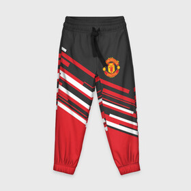 Детские брюки 3D с принтом МАНЧЕСТЕР ЮНАЙТЕД | FCMU | MANCHESTER UNITED в городе Новоалтайск, 100% полиэстер | манжеты по низу, эластичный пояс регулируется шнурком, по бокам два кармана без застежек, внутренняя часть кармана из мелкой сетки | Тематика изображения на принте: emirates | fc | manchester united | абстракция | геометрия | зож | клуб | линии | манчестер юнайтед | модные | мяч | россии | спорт | спортивные | стиль | тренды | футбол | футбольный клуб | экстрим | эмблема