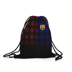 Рюкзак-мешок 3D с принтом FC Barcelona 2018 в городе Новоалтайск, 100% полиэстер | плотность ткани — 200 г/м2, размер — 35 х 45 см; лямки — толстые шнурки, застежка на шнуровке, без карманов и подкладки | fc | fc barcelona | fcb | fly emirates | ronaldo | абстракция | барселона | геометрия | зож | клуб | линии | месси | модные | мяч | реал мадрид | спорт | спортивные | тренды | футбол | футбольный клуб | эмблема