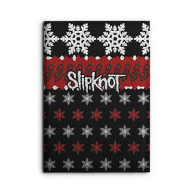 Обложка для автодокументов с принтом Праздничный Slipknot в городе Новоалтайск, натуральная кожа |  размер 19,9*13 см; внутри 4 больших “конверта” для документов и один маленький отдел — туда идеально встанут права | slipknot | альтернативный метал | андерс | грув метал | колсефни | кори | красный | метал | музыка | новогодний | новый год | ню метал | рождество | рок | слипкнот | снежинки | тейлор