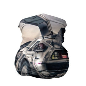 Бандана-труба 3D с принтом DeLorean в городе Новоалтайск, 100% полиэстер, ткань с особыми свойствами — Activecool | плотность 150‒180 г/м2; хорошо тянется, но сохраняет форму | back to the future | dmc | zero flux given | время | делориан | док | конденсатор потока | марти макфлай | плутоний | путешествия во времени | роберт земекис | фантастика | эммет браун