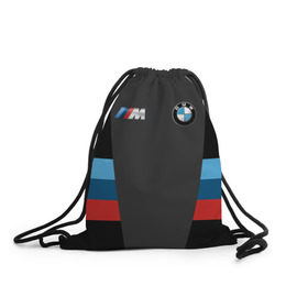 Рюкзак-мешок 3D с принтом BMW 2018 Sport в городе Новоалтайск, 100% полиэстер | плотность ткани — 200 г/м2, размер — 35 х 45 см; лямки — толстые шнурки, застежка на шнуровке, без карманов и подкладки | Тематика изображения на принте: bmw | автомобиль | автомобильные | бмв | марка | машины | патриот | флаг