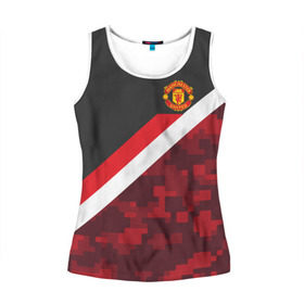 Женская майка 3D с принтом Manchester United Sport Camo в городе Новоалтайск, 100% полиэстер | круглая горловина, прямой силуэт, длина до линии бедра | emirates | fc | manchester united | абстракция | геометрия | зож | клуб | линии | манчестер юнайтед | модные | мяч | россии | спорт | спортивные | стиль | тренды | футбол | футбольный клуб | экстрим | эмблема