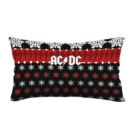 Подушка антистресс с принтом Праздничный AC/DC в городе Новоалтайск, наволочка — 100% полиэстер, наполнитель — вспененный полистирол | состоит из подушки и наволочки на молнии | ac dc | acdc | for those about to ro | австралийская | ангус янг | блюз рок | головы | группа | знак | красный | крис слэйд | музыканты | надпись | новогодний | новый год | певцы | праздник | рождество | рок | рок н ролл