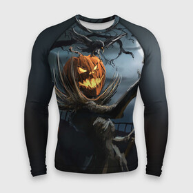 Мужской рашгард 3D с принтом Jack в городе Новоалтайск,  |  | halloween | pumpkin | witch | ведьма | демон | кот | тыква | хэллоуин | череп