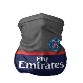 Бандана-труба 3D с принтом PSG 2018 Original #6 в городе Новоалтайск, 100% полиэстер, ткань с особыми свойствами — Activecool | плотность 150‒180 г/м2; хорошо тянется, но сохраняет форму | 