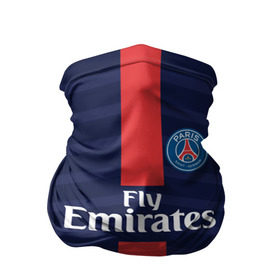Бандана-труба 3D с принтом PSG 2018 Original #7 в городе Новоалтайск, 100% полиэстер, ткань с особыми свойствами — Activecool | плотность 150‒180 г/м2; хорошо тянется, но сохраняет форму | fc | fly emirates | paris | psg | лого | париж | псж | спорт | спортивные | фк | футбольный клуб