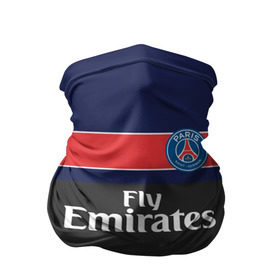Бандана-труба 3D с принтом PSG 2018 Original #9 в городе Новоалтайск, 100% полиэстер, ткань с особыми свойствами — Activecool | плотность 150‒180 г/м2; хорошо тянется, но сохраняет форму | 