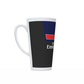 Кружка Латте с принтом PSG 2018 Original #9 в городе Новоалтайск, Белая керамика | Объем 480 мл; Высота 150 мм; Диаметр 90 мм | Тематика изображения на принте: 