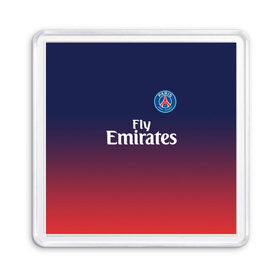 Магнит 55*55 с принтом PSG 2018 Original #12 в городе Новоалтайск, Пластик | Размер: 65*65 мм; Размер печати: 55*55 мм | fc | fly emirates | paris | psg | лого | париж | псж | спорт | спортивные | фк | футбольный клуб