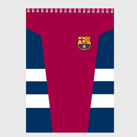 Скетчбук с принтом FC Barcelona 2018 Vintage в городе Новоалтайск, 100% бумага
 | 48 листов, плотность листов — 100 г/м2, плотность картонной обложки — 250 г/м2. Листы скреплены сверху удобной пружинной спиралью | fc | fc barcelona | fcb | fly emirates | ronaldo | абстракция | барселона | геометрия | зож | клуб | линии | месси | модные | мяч | реал мадрид | спорт | спортивные | тренды | футбол | футбольный клуб | эмблема