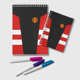 Блокнот с принтом Manchester United Vintage 2018 в городе Новоалтайск, 100% бумага | 48 листов, плотность листов — 60 г/м2, плотность картонной обложки — 250 г/м2. Листы скреплены удобной пружинной спиралью. Цвет линий — светло-серый
 | Тематика изображения на принте: emirates | fc | manchester united | абстракция | геометрия | зож | клуб | линии | манчестер юнайтед | модные | мяч | россии | спорт | спортивные | стиль | тренды | футбол | футбольный клуб | экстрим | эмблема