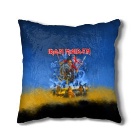 Подушка 3D с принтом Iron Maiden в городе Новоалтайск, наволочка – 100% полиэстер, наполнитель – холлофайбер (легкий наполнитель, не вызывает аллергию). | состоит из подушки и наволочки. Наволочка на молнии, легко снимается для стирки | iron maiden | адриан смит | айрон мейден | гроза | группа | дэйв мюррей | железная дева | ирон майден | метал | мрачный | музыка | песни | рок | стив харрис | тяжелый | флаг | хеви | хевиметал