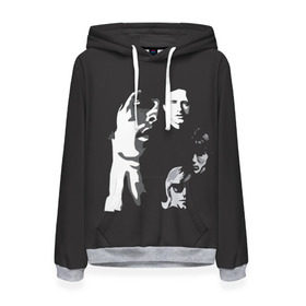 Женская толстовка 3D с принтом The Doors в городе Новоалтайск, 100% полиэстер  | двухслойный капюшон со шнурком для регулировки, мягкие манжеты на рукавах и по низу толстовки, спереди карман-кенгуру с мягким внутренним слоем. | the doors | денсмор | джим моррисон | кригер | манзарек | роберт алан | рэй
