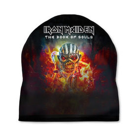 Шапка 3D с принтом Iron Maiden в городе Новоалтайск, 100% полиэстер | универсальный размер, печать по всей поверхности изделия | iron maiden | адриан смит | айрон мейден | группа | дэйв мюррей | железная дева | индеец | ирон майден | метал | мрачный | музыка | огонь | песни | рок | стив харрис | тяжелый | хеви | хевиметал