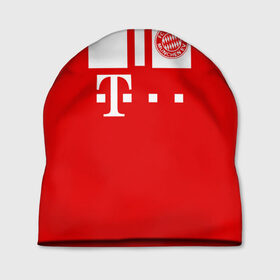 Шапка 3D с принтом FC Bayern 2018 Original #6 в городе Новоалтайск, 100% полиэстер | универсальный размер, печать по всей поверхности изделия | 