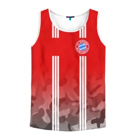 Мужская майка 3D с принтом FC Bayern 2018 Original #7 в городе Новоалтайск, 100% полиэстер | круглая горловина, приталенный силуэт, длина до линии бедра. Пройма и горловина окантованы тонкой бейкой | bayern | fly fc | бавария | спорт | футбольный клуб