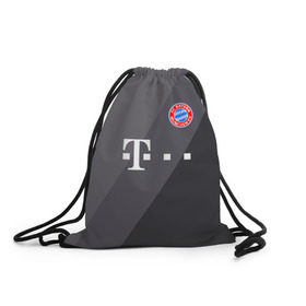 Рюкзак-мешок 3D с принтом FC Bayern 2018 Original #3 в городе Новоалтайск, 100% полиэстер | плотность ткани — 200 г/м2, размер — 35 х 45 см; лямки — толстые шнурки, застежка на шнуровке, без карманов и подкладки | Тематика изображения на принте: bayern | fly fc | бавария | спорт | футбольный клуб